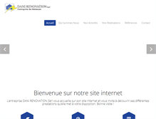 Tablet Screenshot of dani-renovation.ch